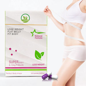 レディ船ハーブスーパーダイエット減量カプセル痩身カプセル栄養補助食品代謝効果脂肪燃焼を改善 - Product Image 1