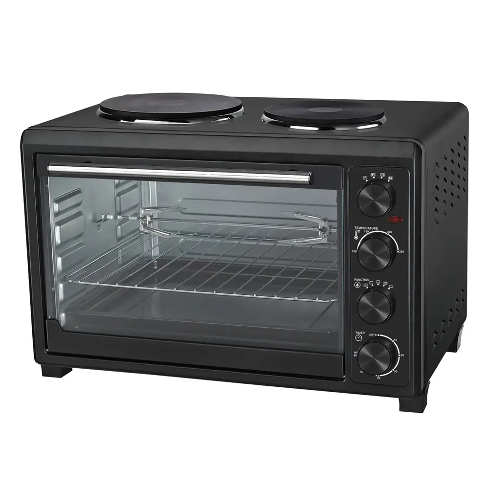 48L High quality counter-top home baking toaster electric oven with convection and rotisserie home used oven