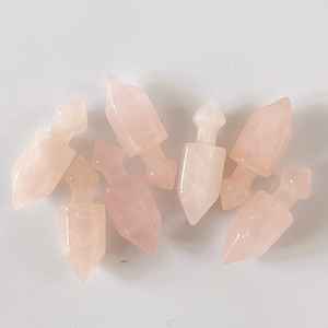 100% Natural Crystal Quartz Hexagonal Pendant Necklace Agate Bullet Crystal Healing Stones Necklace Gemstone Jewelry - Product Image 4