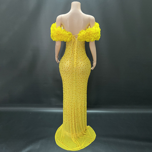 Novance Y4586-D neue Produkt idee 2025 Neuheiten Prom Kleider Luxus Strass Frauen Mode Cocktail Kleider Promi - Product Image 6