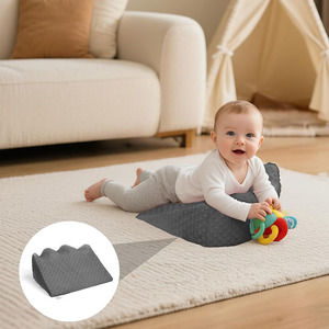 Almohada Ergonómica <span class=keywords><strong>para</strong></span> Bebés con Diseño 8567, Funda Extraíble y Lavable, Espuma Viscoelástica, <span class=keywords><strong>para</strong></span> Posición Boca Abajo, Regalo <span class=keywords><strong>para</strong></span> Recién Nacidos, Soporte Corporal - Product Image 4