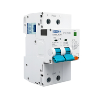 Dispositif de détection de court-circuit TOMZN, disjoncteur différentiel avec protection contre les surintensités 2P AC230V 10-63A AFDD RCBO 6000A