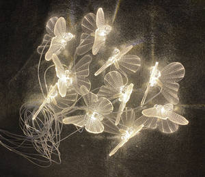 New Bee Lamp Acrylic Brilliant Yellow IP54 Rated Modern Style Wedding Stage Hotel Shopping Mall Banquet Hanging <b>String</b> <b>Lights</b> - Product Image 4