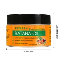 Huile capillaire de marque privée à base de plantes végétaliennes traitement lisse des cheveux 100% huile de batana naturelle biologique du Honduras pour la croissance des cheveux
