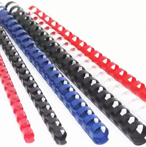 21 Vòng A4 PVC ràng buộc Lược nhựa PVC <span class=keywords><strong>Ring</strong></span> cho cuốn sách ràng buộc với nylon và vật liệu kim loại hộp đóng gói - Product Image 2