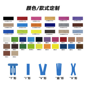 Cinta de kinesiología precortada para soporte de rodilla, cinta elástica muscular para adultos, unisex, mezcla de spandex, protección, uso en maratones - Product Image 5