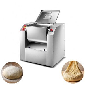 Amasadora horizontal de acero inoxidable de 7.5-50 kg de capacidad, máquina comercial para amasar harina para panadería y catering - Product Image 1