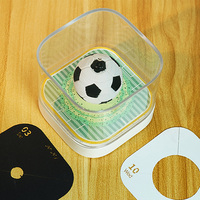 2026 Magnifiques cadeaux de football, Calendrier 3D en art populaire sculpté, Bloc-notes à gratter quotidien, Artisanat en papier à déchirer, Cadeau de remise de diplôme, Sculpture en papier