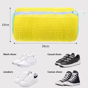 Vente chaude Épaississement Fermeture Éclair Lavable Chenille Velours Paresseux <span class=keywords><strong>Sneaker</strong></span> Lavage De Chaussures Blanchisserie Sac De Nettoyage pour Machine À Laver - Product Image 4