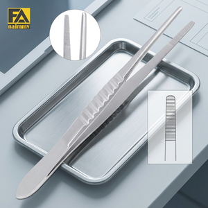 เครื่องเย็บผิวหนังแบบหยัก MOD USA Manual Dressing Forceps ทำจากสแตนเลสสตีล สำหรับการผ่าตัด  สามารถปรับแต่งโลโก้และดีไซน์ได้ - Product Image 2