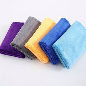 Toalla de Microfibra de Felpa de Coral Suave y Absorbente para Lavado de Autos, 550g, Descontaminación con Procesamiento Personalizable - Product Image 1