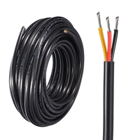 AWM UL2464 kabel Data USB fleksibel, kawat listrik Multi Core 2 Core 4 Core PVC untuk berbagai aplikasi
