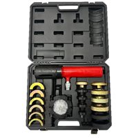 Nouvel ensemble d'outils professionnels 19 pièces en acier à haute teneur en carbone noir pour l'entretien, le démontage et la réparation de suspensions de camions avec coussinets silencieux