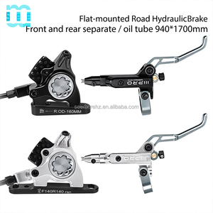 SeeMore Düz Gidonlu Yol Bisikleti Hidrolik Disk Frenler Çakıl Arazi Bisikleti 2 Pistonlu İçten Kablo Yönlendirmeli Hidrolik Kaliper Frenler - Product Image 4