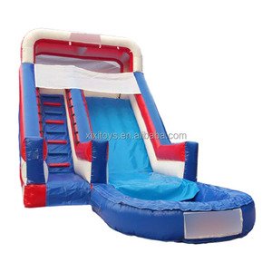 Nhỏ Giá Rẻ <span class=keywords><strong>Inflatable</strong></span> Trượt Nước Cho Trẻ Em, Mùa Hè Bên <span class=keywords><strong>Inflatable</strong></span> Trượt Ướt Với Hồ Bơi - Product Image 3