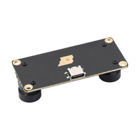 Waveshare AR0144 Modul Kamera USB Stereo 2MP Lensa Bebas Distorsi Plug and Play untuk Penginderaan Kedalaman 3D Visi Robot