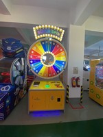 Machine de jeu d'arcade à tickets de loterie à monnayeur Spin N Win pour centre de jeux à vendre