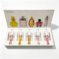 Coffret de parfum cosmétique personnalisé, emballage de parfum, kit de découverte de parfums, boîte d'échantillons de parfum, emballage pour flacons de parfum atomiseurs