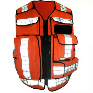 Custom Tactical Emergency Response <b>Vest</b> First Aid Hi Visibility Paramedic Ambulance Search Rescue <b>Vest</b> - Product Image 1