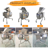 Multifunctionele groentesnijmachine |   304 Food Grade RVS Commerciële Shredder voor Aardappel, Radijs & Zoete Aardappel