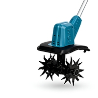 Micro-cultivateur à batterie au lithium avec moteur DC 775 à double pales en cuivre brossé, personnalisé OEM
