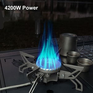 Estufa de Camping Tipo Platillo Volador, 541g, Ultraligera, con Quemador de Llama Rotatoria, para <span class=keywords><strong>Butano</strong></span> y Propano - Product Image 3