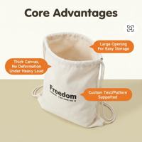 Sac à cordon de haute qualité, durable, en toile de coton, personnalisable, réutilisable, pour le sport et la gym, unisexe, en promotion