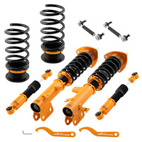 Kit de Suspensión con Amortiguador Totalmente Ajustable para Honda Odyssey 1999-2004, Resorte Helicoidal Ajustable Resistente