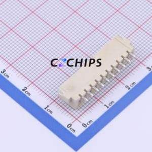 WAFER-XH2.54-10PWB Wire-to-Board Pin Header SMD,P=2.5mm,Horizontal Mount Connector 1x10P 2.5mm Horizontal Mount XH - Product Image 2