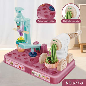 Juego <span class=keywords><strong>de</strong></span> juguete <span class=keywords><strong>de</strong></span> arcilla <span class=keywords><strong>de</strong></span> plástico multifuncional personalizado pintado a mano DIY máquina <span class=keywords><strong>de</strong></span> fideos <span class=keywords><strong>de</strong></span> helado en caja <span class=keywords><strong>juegos</strong></span> <span class=keywords><strong>de</strong></span> cocina para niños - Product Image 4