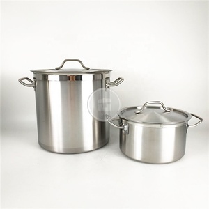 Articoli Da Cucina di alta Qualità In Acciaio Inox Zuppa di Bassa Pressione Calderone Pentola - Product Image 6