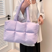 Sac fourre-tout souple grande capacité en toile de polyester avec fermeture éclair, style veste, bandoulière, pour le commerce transfrontalier, idéal pour la ville