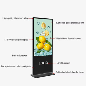 Độ sáng cao rộng xem LCD Áp phích kỹ thuật số tương tác biển quảng cáo Totem tự phục vụ Kinh Doanh Dễ dàng cài đặt - Product Image 3