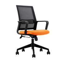 Chaise de bureau ergonomique pivotante en maille de nylon moderne, idéale pour le télétravail, vente directe usine