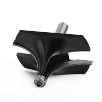 LAVIE 12mm 1/2 Shank Big Corner Round Bit pour bordures de toupie C-C1305189BK pour le travail du bois