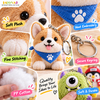 Porte-clés en peluche mascotte rétro pop personnalisé Robot Cœur Éclair Cassette pour événements, cadeaux d'arcade et articles promotionnels