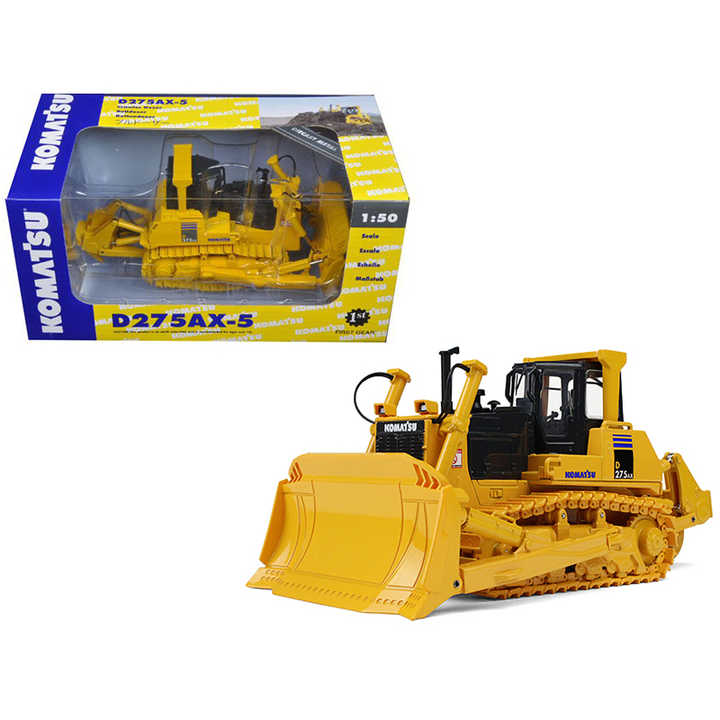 DCD for Komatsu D275AX-5 SIGMA Dozer Ripper 1/50 Diecast Model First Gear Used Condition Caterpillar Pump Engine Motor Core