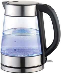 Home Appliance 1.7L 2200W High Power Fast Boiling Healty Glass Hot Sale Electric <b>Water</b> <b>Kettle</b> - Product Image 1