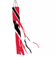 Drap de vent avec drapeau de Saint-Martin, décoration patriotique d'extérieur, résistant à la décoloration, drap de vent robuste pour jardin, patio, véranda
