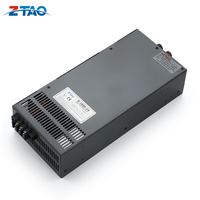 Alimentation électrique à sortie unique Smps S-1000-12 1000W 12V 80a 24V 42A 48V 20A 220v Ac vers 12v Dc avec pilotes LED 24vdc