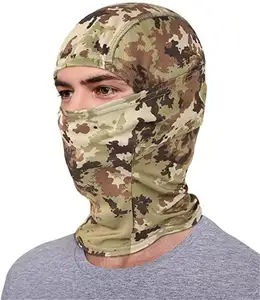 Motorcycle head cover outdoor dust sun riding mask balaclava Fashion Skull Printing Logo Beanie summer tactical camouflage hats