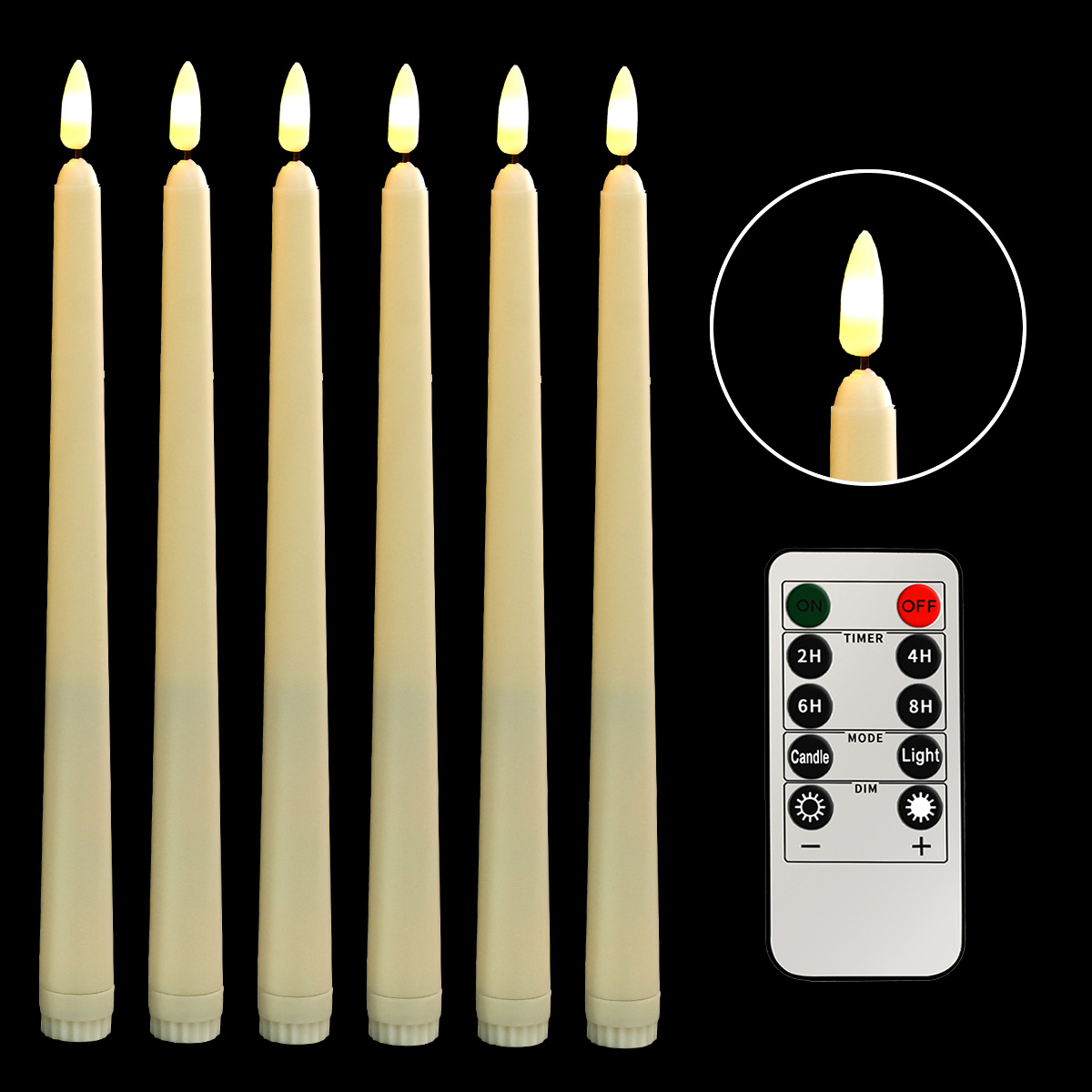 Larme avec télécommande 6 pièces 1 télécommande