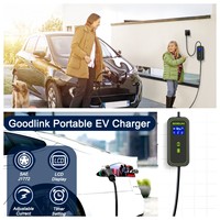 Chargeur portable pour véhicule électrique intelligent domestique de niveau 2, norme ETL, 16A/32A/40A, Type 1, 2, GBT, TESLA, compatible Wi-Fi, EVSE