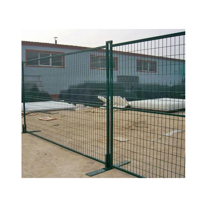 High Quality Temporary Construction Barrier Safety Heavy Duty Removable Iron Fence