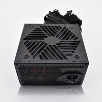 Alimentation PC Golden noire silencieuse avec ventilateur à contrôle de température hydraulique, véritable protection EMI, interrupteur 115/230V, cordon SATA PCIe 20+4 broches 1,2M, emballage PP