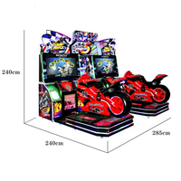 Dinibao divertissement à jetons Dynamic Racing Moto simulateur 5DX arcades simulateur centre de jeu