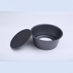 Moule à gâteau rond à fond fixe en acier au carbone, revêtement antiadhésif, plaque de cuisson épaissie pour usage domestique - Product Image 3