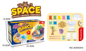 Trẻ em pha lê trồng thí nghiệm DIY phát triển pha lê trang trí khoa học thí nghiệm có nhu cầu ELF đèn - Product Image 3
