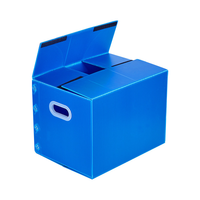Respectueux de l'environnement personnalisé PP Coroplast chiffre d'affaires boîte outil emballage isolation ondulé boîtes de rangement et bacs pour l'expédition