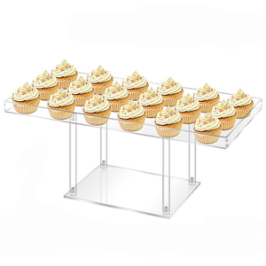 Many Design Sizes White Acrylic <strong>Food</strong> Risers Buffet Risers Buffet <strong>Food</strong> Risers Table <strong>Food</strong> Display <strong>Stand</strong> <strong>Party</strong> Table Decoration - Product Image 3